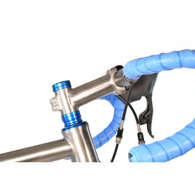 Titanium Travel Bike Stem - 100mm 6 degree - 31.8mm clamp - With Z-Coupler