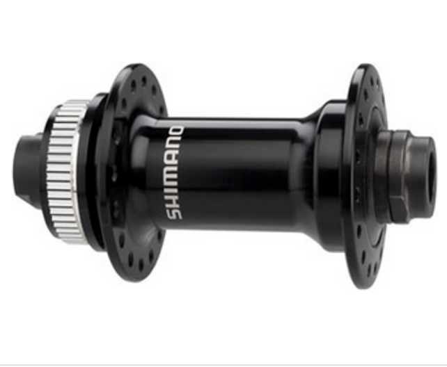 Shimano HB-RS470 Front Hub - 12 x 100mm, Center-Lock, Black, 32h