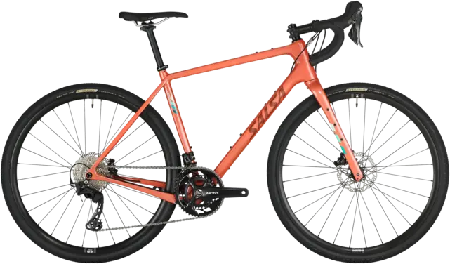 Salsa Warbird C GRX 820 2x12 Bike - 700c Carbon Burnt Orange 56cm