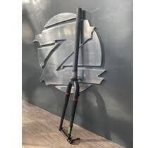 USED KHS steel gravel/road fork flat mount disc brake 35mm tire clearance