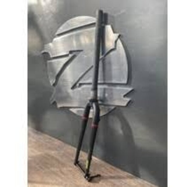 USED KHS steel gravel/road fork flat mount disc brake 35mm tire clearance