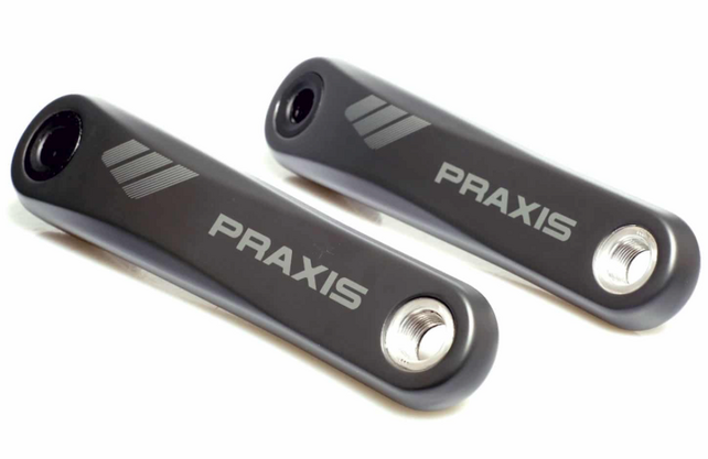 Praxis e-Bike cranks - Bosch/Yamaha - Carbon 175mm - ISIS Drive