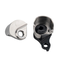 Titanium UDH Flanged 12mm Rear Dropout Set With Replaceable Derailleur Hanger