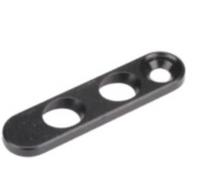 Plate of Slot-shape Cable Mount, Dual Cable