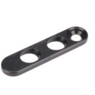 Plate of Slot-shape Cable Mount, Dual Cable