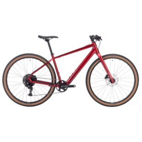 Salsa Confluence Flat Bar Essa 8 eBike - 700c, Aluminum, Canyon Red, SM