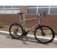 Zinn Custom Titanium All-Road Travel Bike - Used in great condition for 6'6" - 6'10" rider