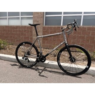 Zinn Custom Titanium All-Road Travel Bike - Used in great condition for 6'6" - 6'10" rider