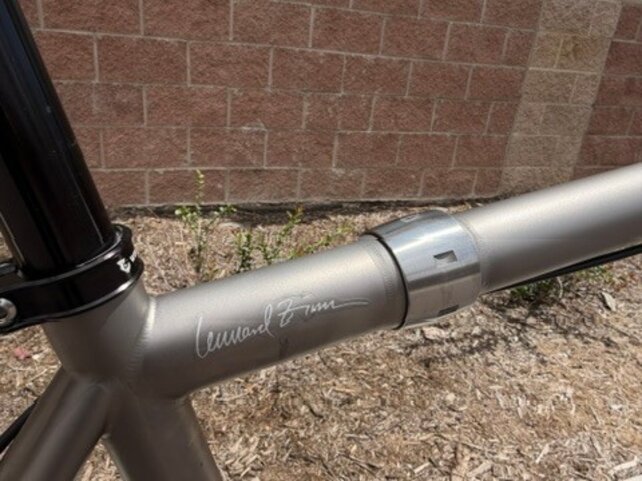 Zinn Custom Titanium All-Road Travel Bike - Used in great condition for 6'6" - 6'10" rider