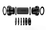 SRAM DUB Bottom Bracket - BSA 68/73mm Black
