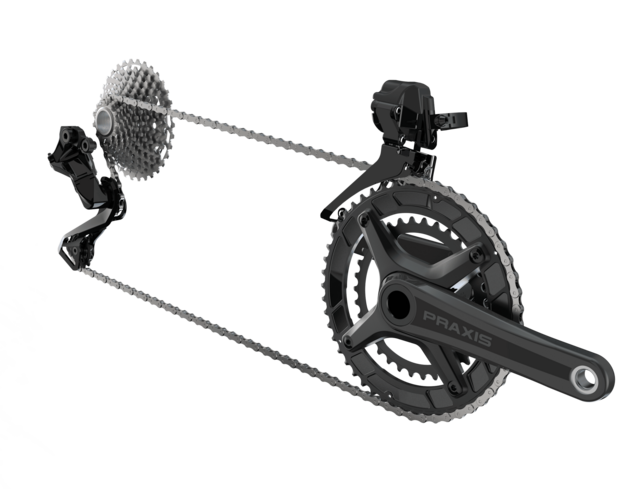 Praxis Road cranks - Zayante - Carbon