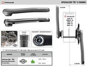 Praxis e-Bike cranks - M30 "SL" - Alloy
