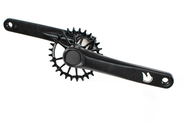 2026 Clydesdale Mountain Bike Crankset - 8-Bolt Direct Mount - 29mm DUB Spindle