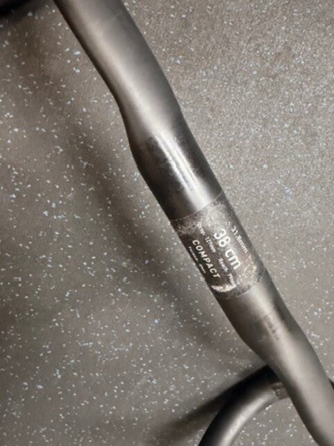 Used Enve 38cm Road Bike Carbon Handlebar