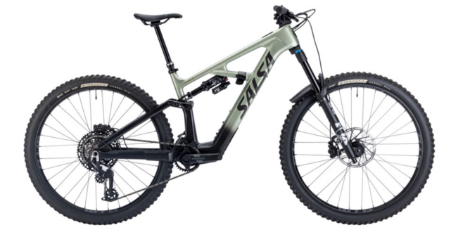 Salsa Moraine C Eagle 90 Transmission Ebike - 29", Carbon, Coffee Black / Sage, Large