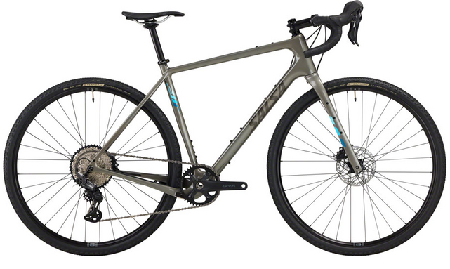 Salsa Warbird C GRX 610 1x12 Bike - 700c, Carbon, Dark Grey