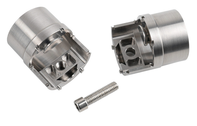 Titanium Integrated Frame Coupler for Travel Bikes