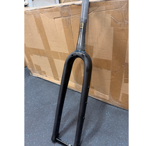 Used - ENVE Composites Adventure Fork - 1.5” Tapered, Flat-Mount Disc, Carbon, 12 x 100mm Axle,  49/55 Rake, Black Steering tube cut to 280mm