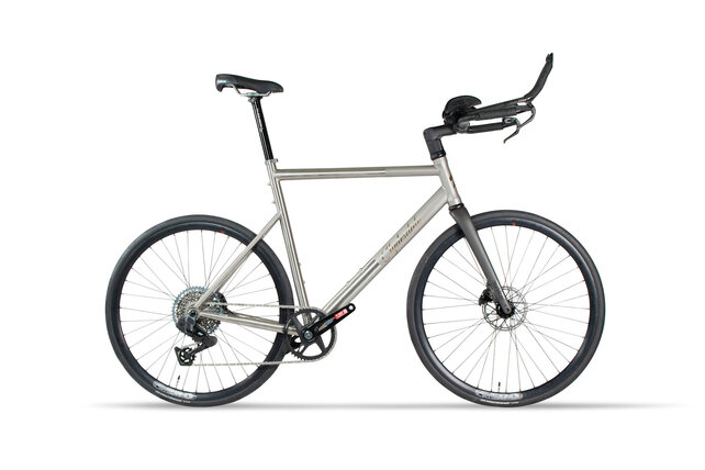 Clydesdale Tri TR2 - Titanium triathlon bike - Rival AXS 2X12
