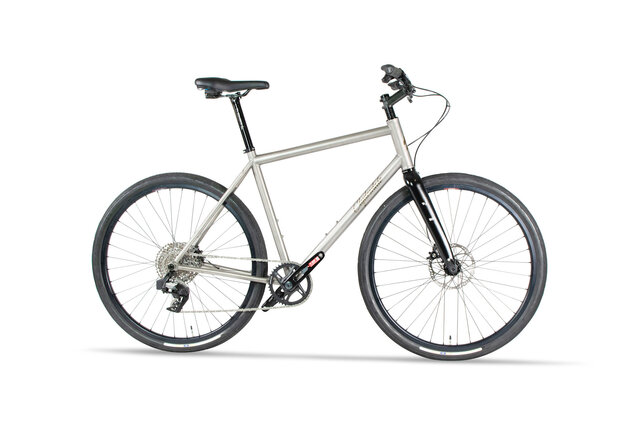 Clydesdale Rein H3 AXS Pro Hybrid - Titanium city bike