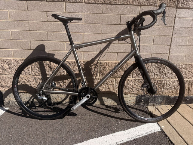Clydesdale Draft Titanium All-Road Bike - Used in great condition - XL Size