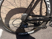 Zinn Custom Carbon Fiber Triathlon Bike - Used in great condition for 6'6" - 6'9" rider