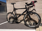 Zinn Custom Carbon Fiber Triathlon Bike - Used in great condition for 6'6" - 6'9" rider