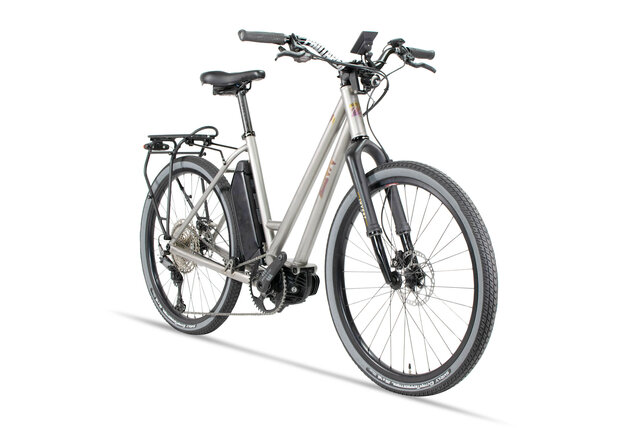 eZinn Step-Through Hybrid Deore- Custom hybrid e-bike
