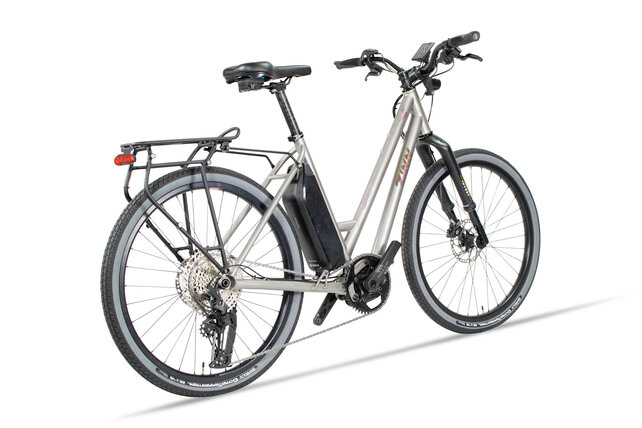eZinn Step-Through Hybrid Deore- Custom hybrid e-bike