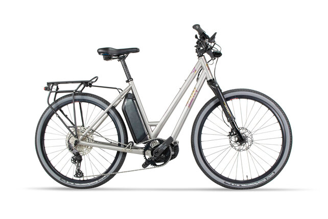 eZinn Step-Through Hybrid Deore- Custom hybrid e-bike