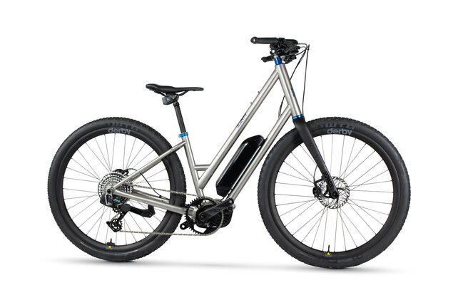eZinn Step-Through Hybrid Deore- Custom hybrid e-bike