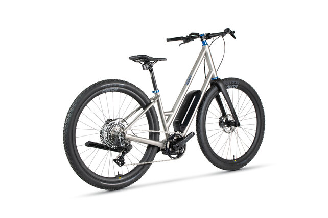 eZinn Step-Through Hybrid Deore- Custom hybrid e-bike