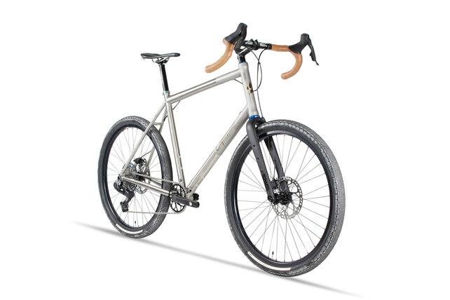 Clydesdale Team AGR2 - Rival AXS 1x - Titanium Adventure Gravel Bike