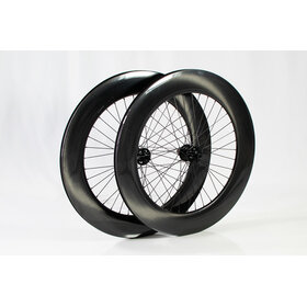 Clydesdale Pro Triathlon Disc Brake Wheelset - ZCW88 Carbon Rim- Clydesdale Hubs - Tubeless Ready