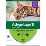 Elanco Advantage II Cat Large 9lb+ 4 Pack