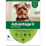 Elanco Advantage II Dog Small 3-10lb 4 Pack