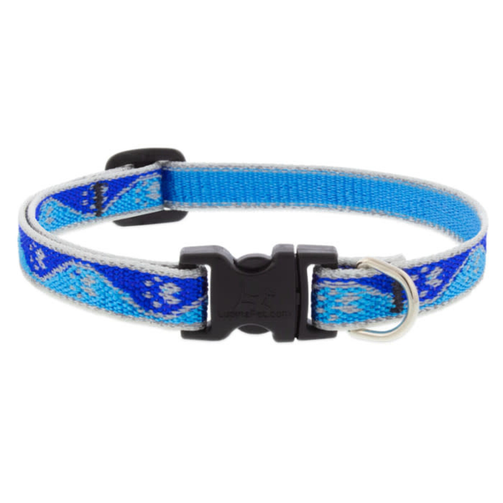 Lupine Lupine High Lights Blue Paws 1/2 in x 10-16 in Adjustable Collar