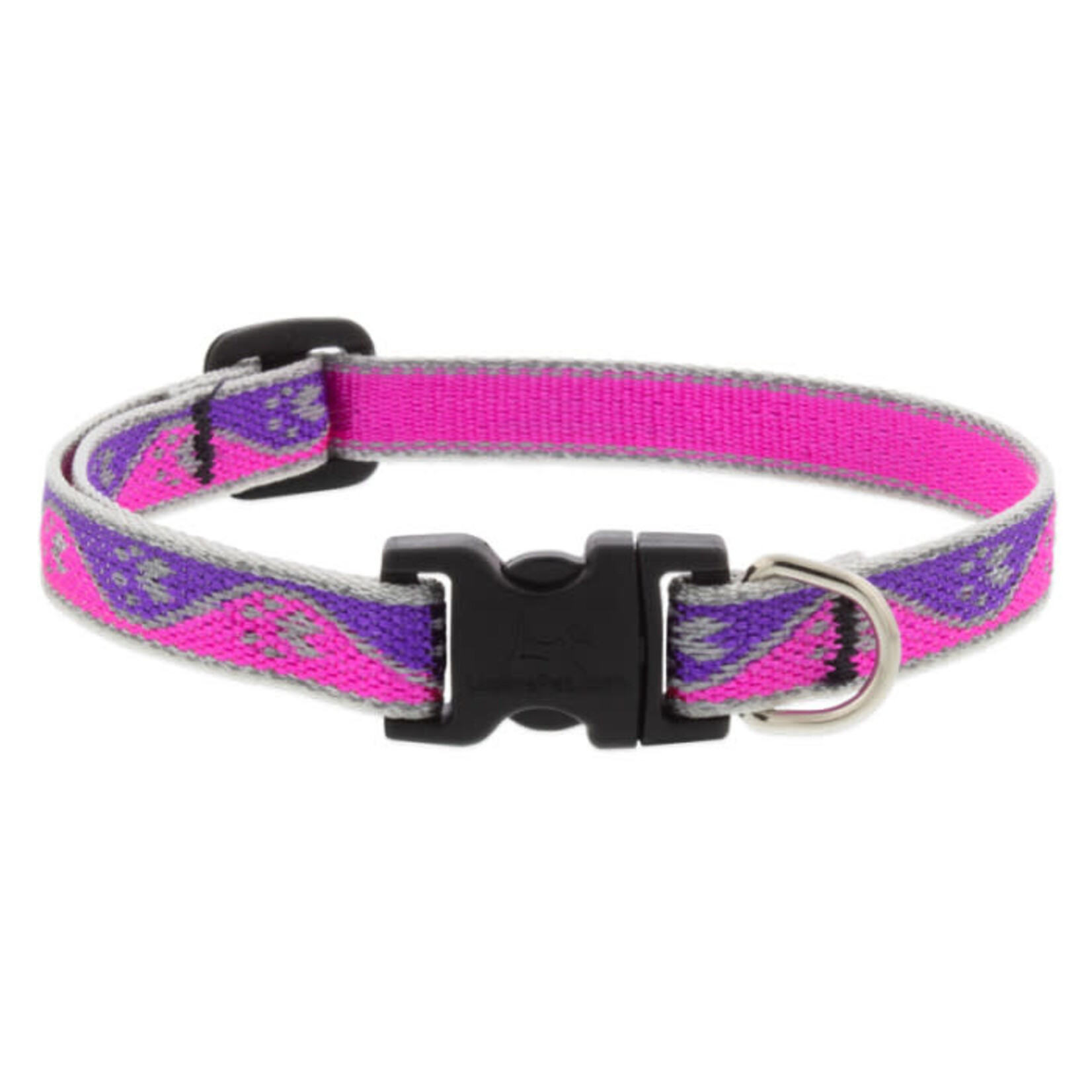 Lupine HL 1/2in Pink-Paws 8-12 Adj Collar