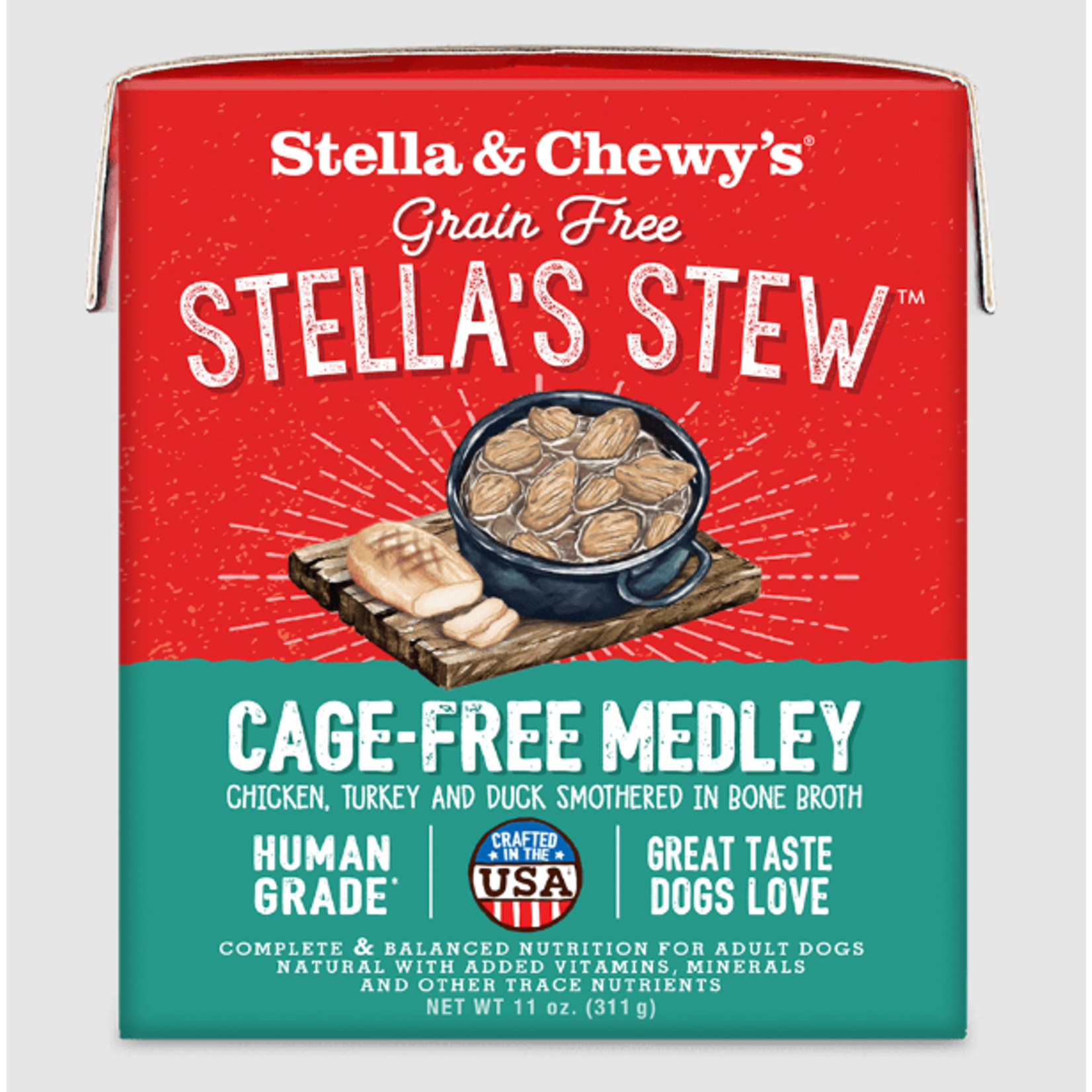 Stella & Chewy's STELLA & CHEWY'S D STW CG FREE MDLY 11OZ