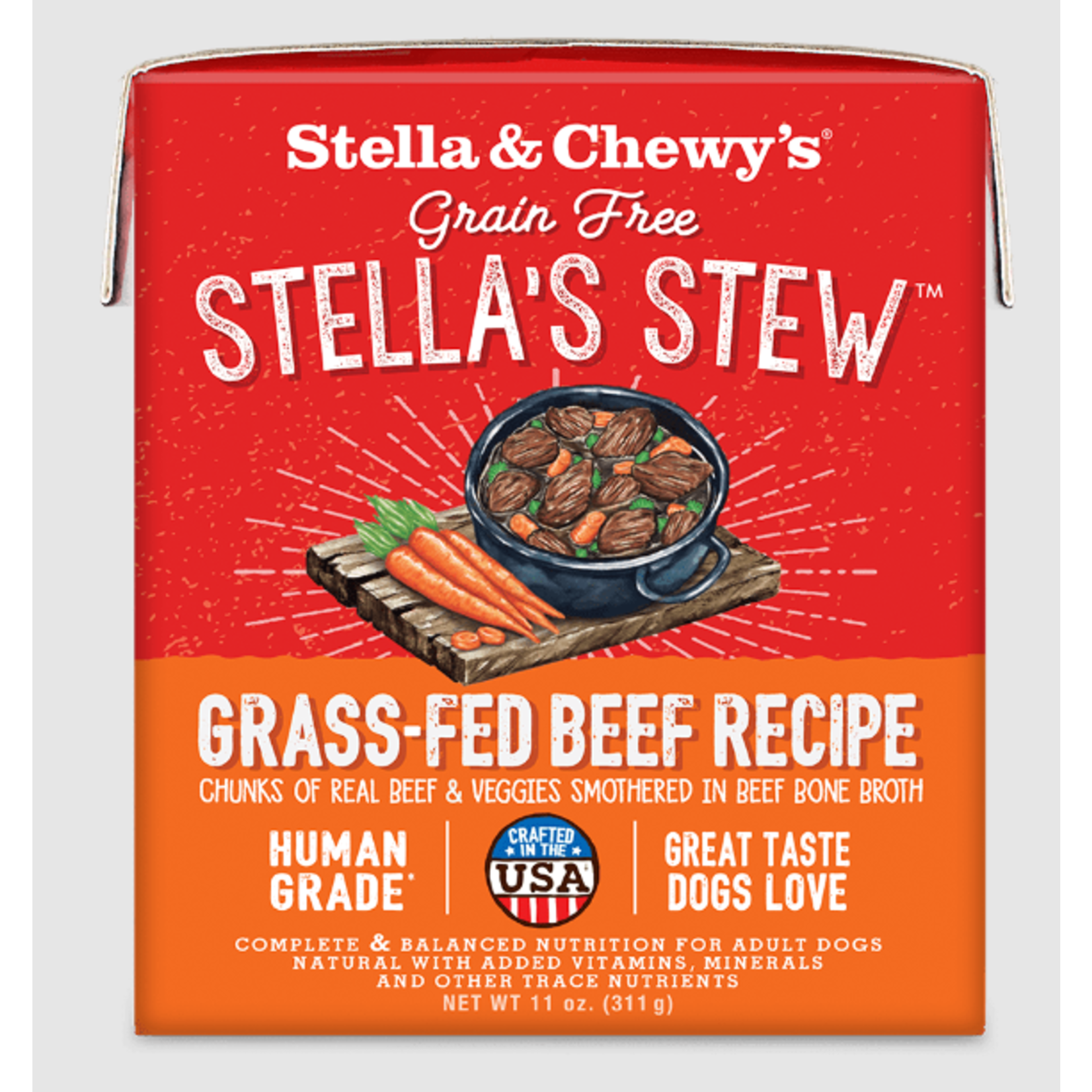 Stella & Chewy's STELLA & CHEWY'S D STW GRASSFD BF 11OZ