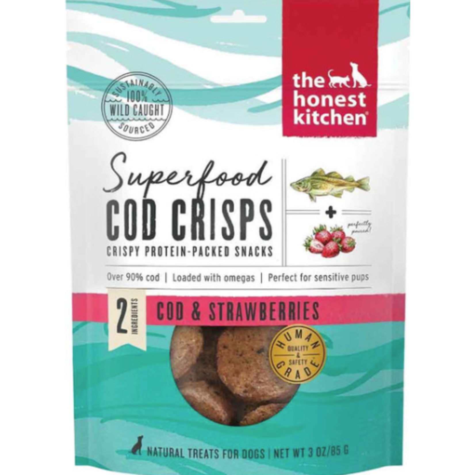 Honest Kitchen Honest Kitchen Dog Grain Free Superfood Cod & Strawberries 3oz