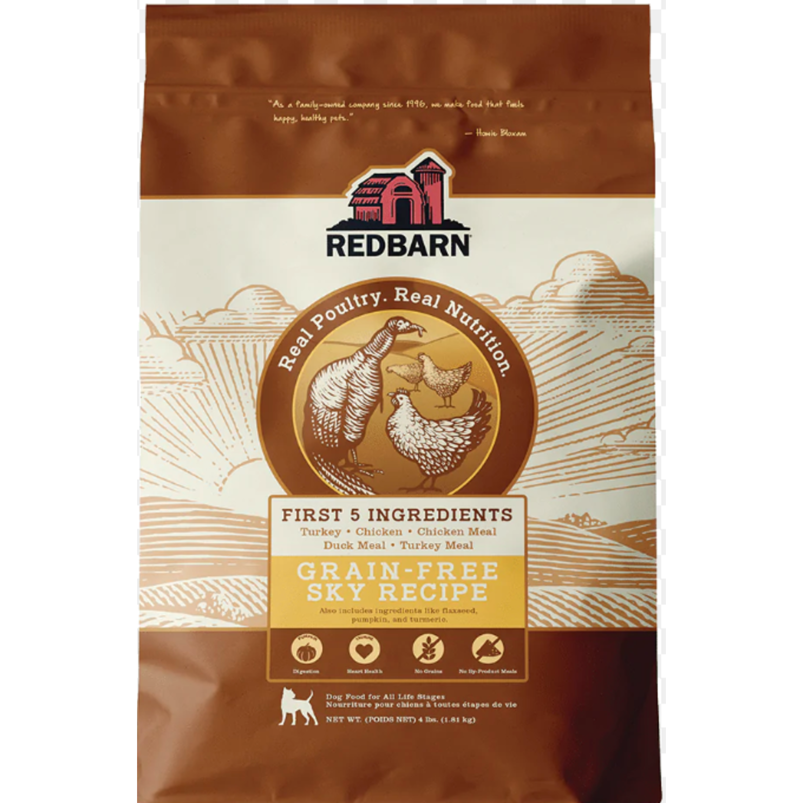 Redbarn Redbarn Dog Grain Free Sky 4lb