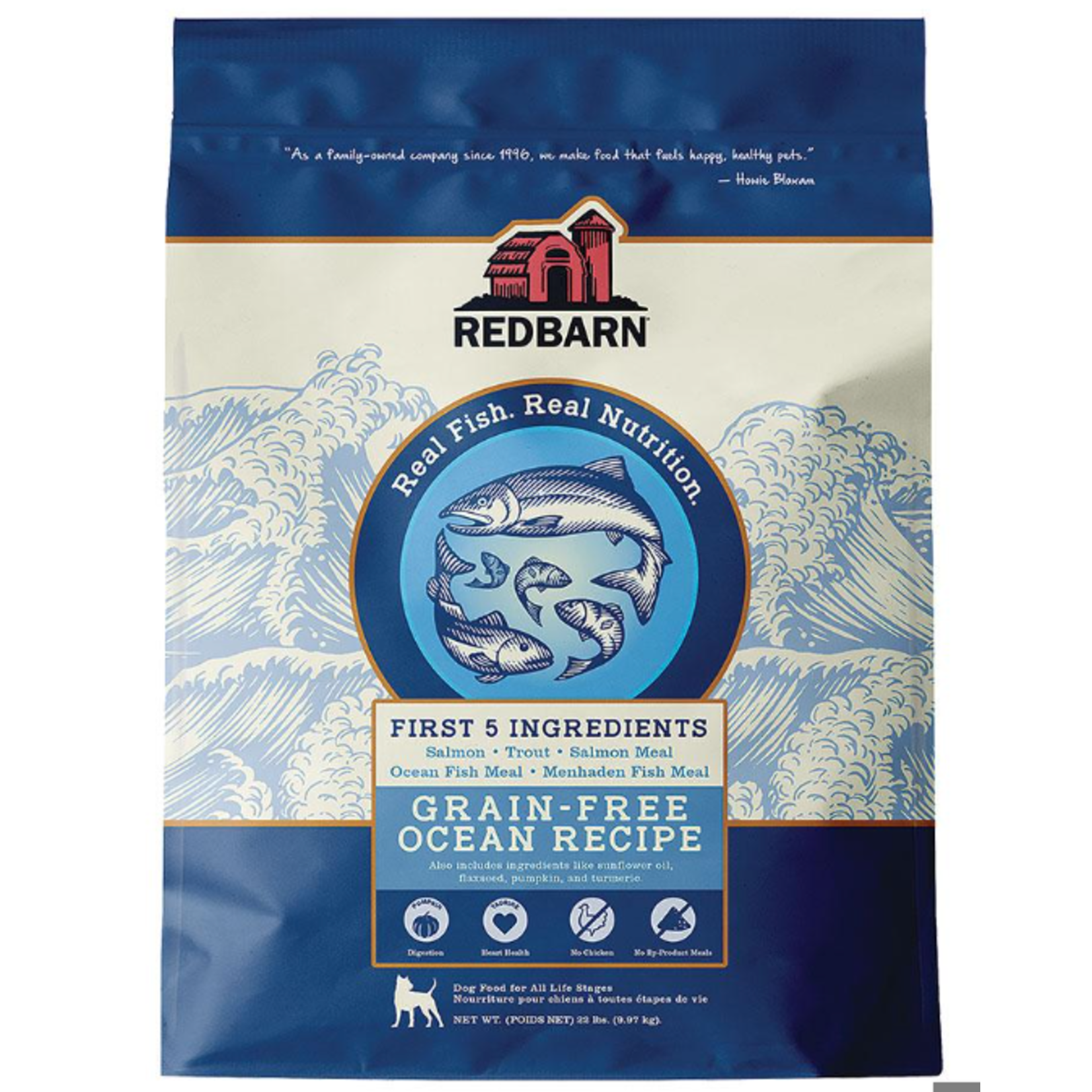 Redbarn Redbarn Dog Grain Free Ocean 4lb