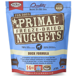Primal Primal Dog Freeze-Dried Nuggets Duck 14oz