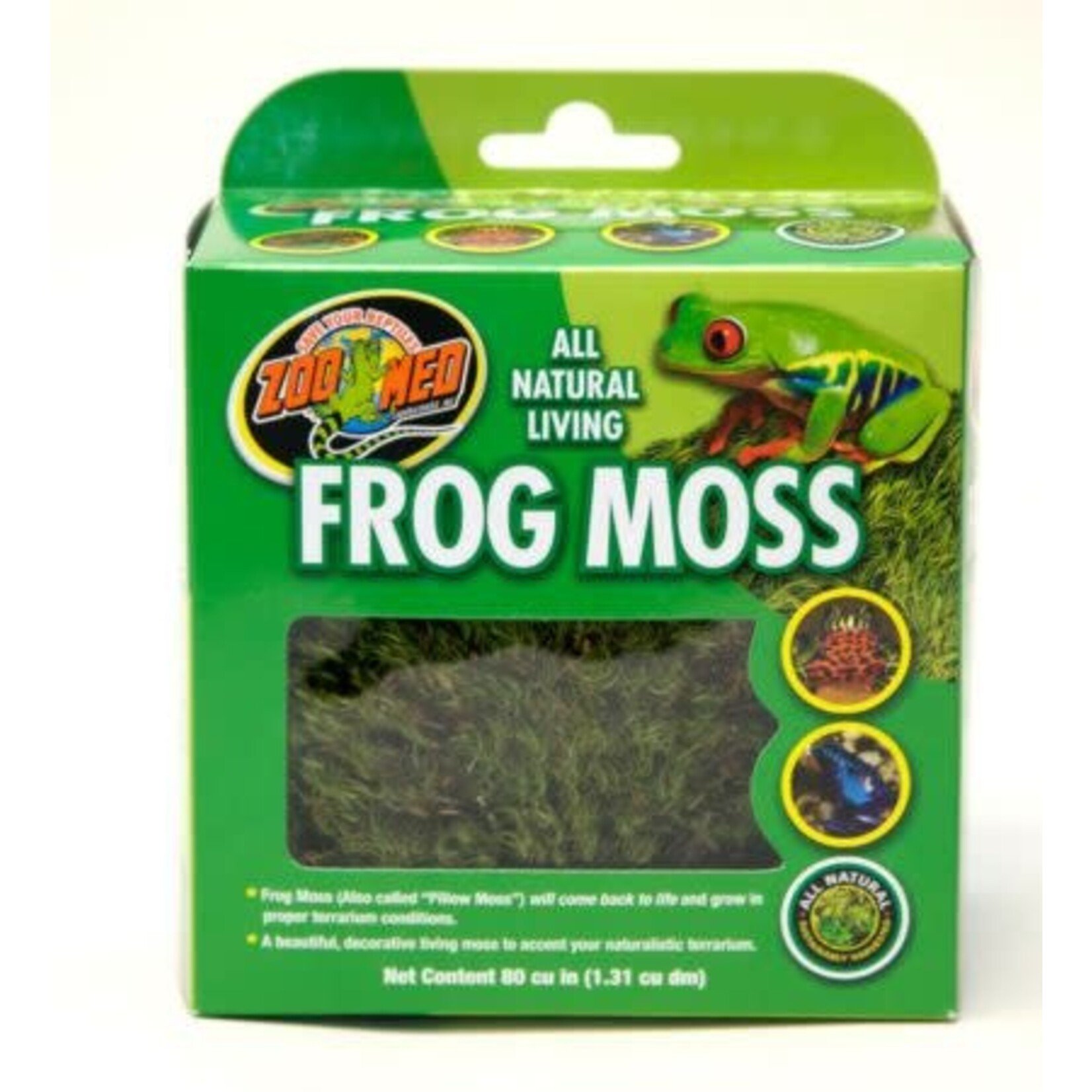 Zoo Med Zoo Med All Natural Frog Moss 80ci