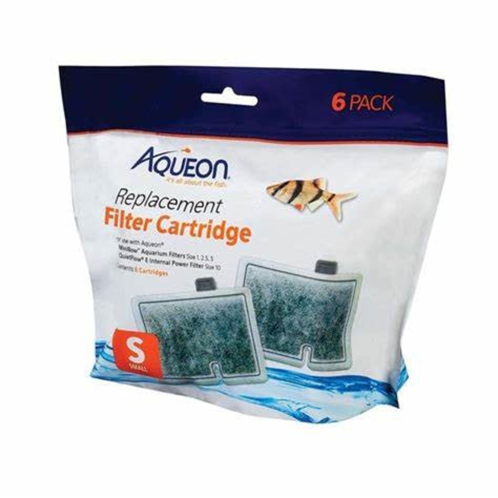 Aqueon Aqueon Filter Cartridge Small 6 Pack