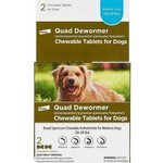 Elanco Bayer Dog Quad Dewormer 26-60lb 2 Count