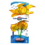 Blue Ribbon Pet Products Blue Ribbon ColorBurst Florals Broad Lily Leaf Yellow Small