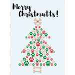 Mack's Craft Loft Mack's Craft Loft Greeting Cards - Merry Christmutts