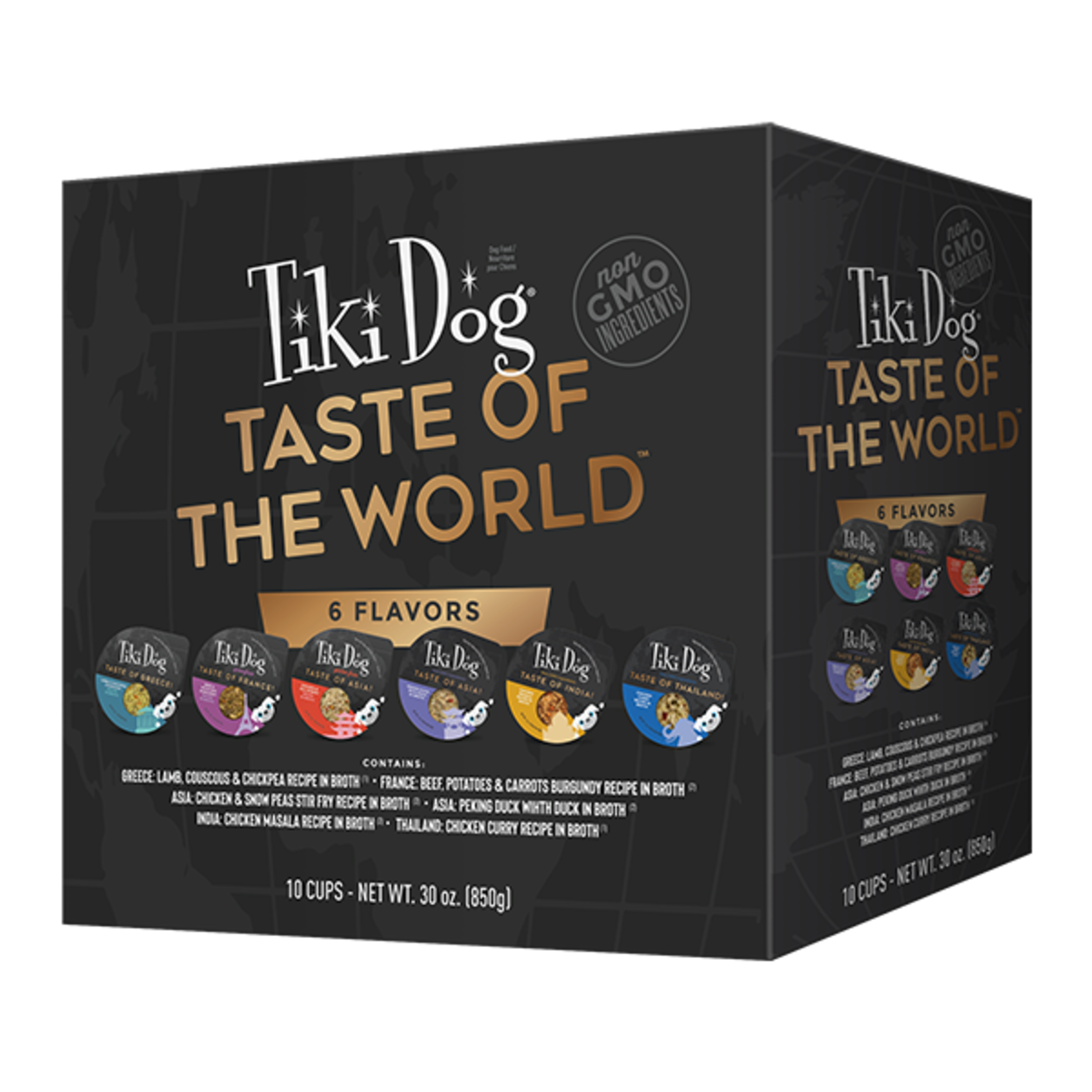 Tiki Pets Tiki Dog Taste of the World Variety Pack 3oz